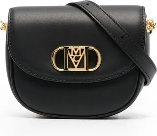 mini Travia leather crossbody pouch