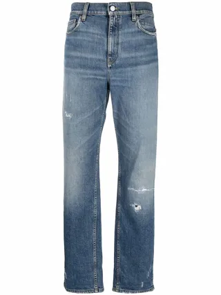 Distressed Boyfriend Jeans