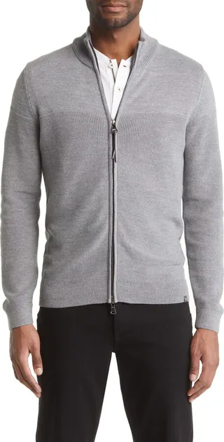Jake Zip-Up Sweater Jacket