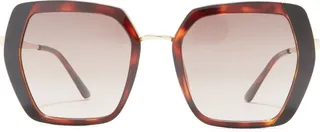 52mm Oversize Square Sunglasses