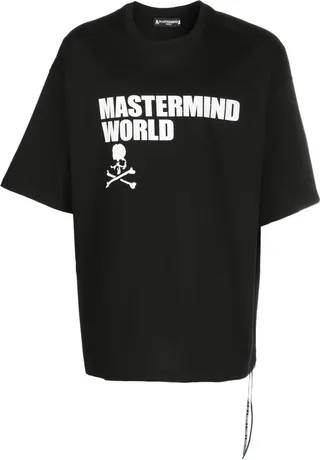 oversized logo-print T-shirt
