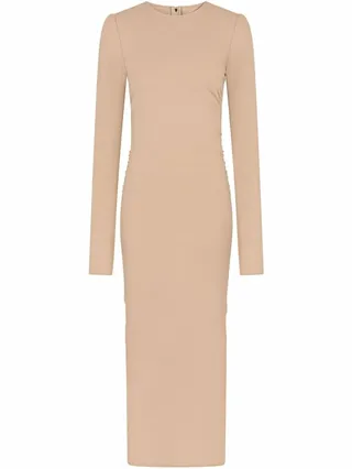 Long-Sleeve Bodycon Dress