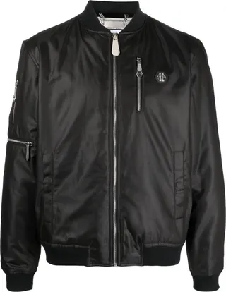 Bomber Skull Bones jacket