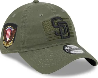 Men's New Era Green San Diego Padres 2023 Armed Forces Day 9TWENTY Adjustable Hat