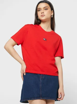 Crew Neck Logo T-Shirt
