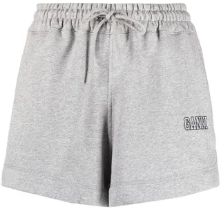 Logo-Embroidered Cotton Shorts