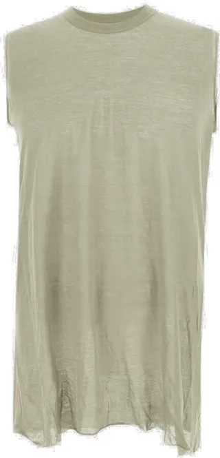 Rick Owens Crewneck Sleeveless T-Shirt