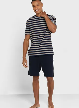 Striped Pyjama Set
