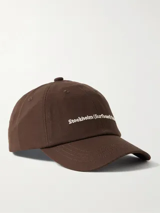Logo-Embroidered Cotton-Canvas Baseball Cap
