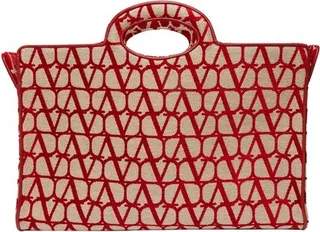 Monogram tote back