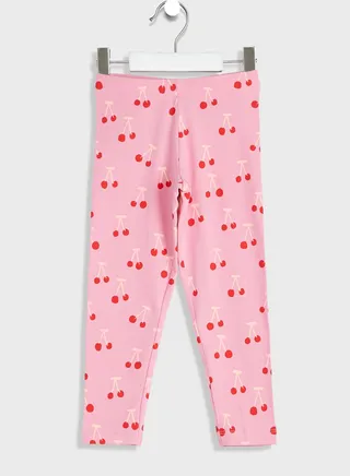 Kids Cherry Print Leggings