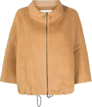 Alpaca Wool-Blend Jacket