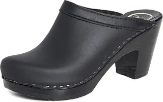 No.6 Old School High Heel Clogs