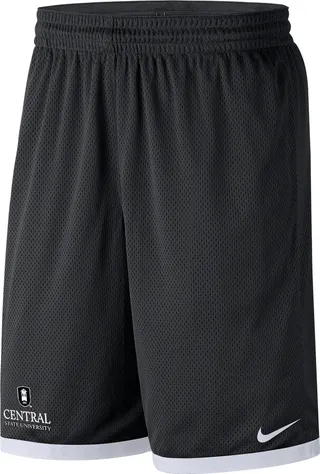 Central State Nike Men's College Mesh Shorts in Black