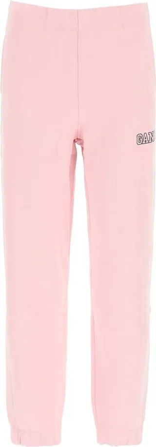 Ganni Logo Embroidered Sweatpants