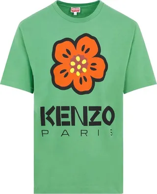 Kenzo Boke Flower Printed Crewneck T-Shirt