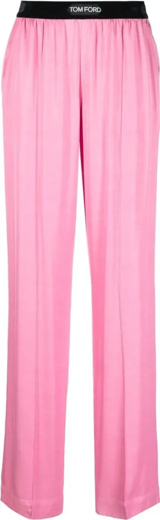 Wide Straight-Leg Trousers