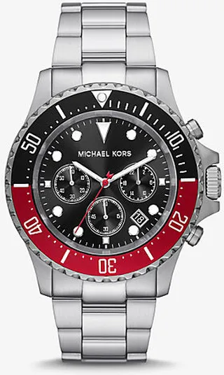 Oversized Everest Silver-Tone Watch