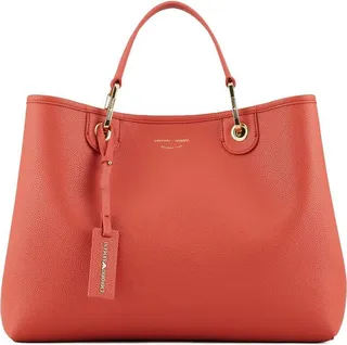 Emporio Armani Myea Brick Orange Shopping Bag