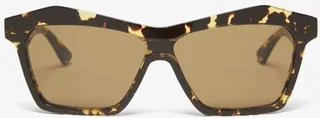 Square Tortoiseshell-acetate Sunglasses