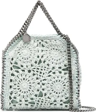 Falabella Crochet-Knit Tote Bag