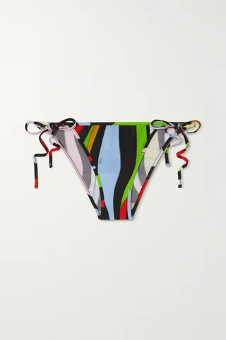 PUCCI - Printed Bikini Briefs - Black