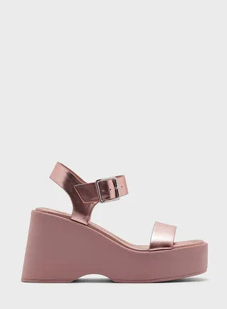 Pauline High Heel Wedge Sandals