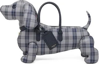 Hector Tartan Plaid Leather Bag