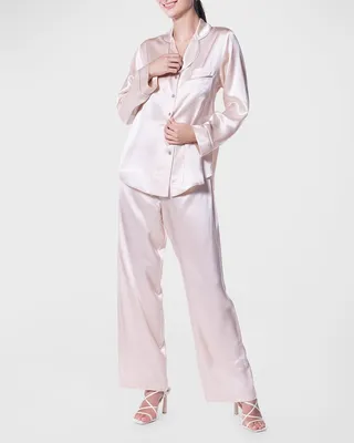 Spa Silk Satin Pajama Set