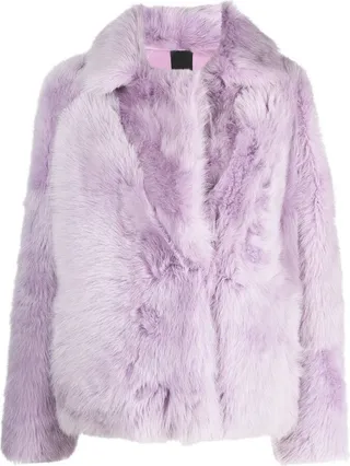 Padded Faux-Fur Trim Jacket