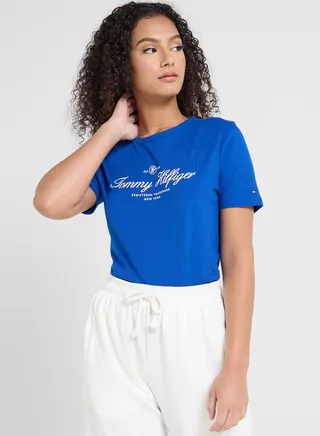 Crew Neck Logo T-Shirt
