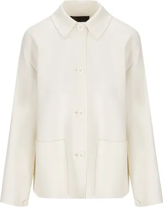 Loro Piana Kasia Button-Up Jacket