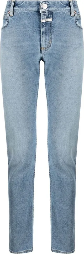 Unity slim-fit cropped jeans