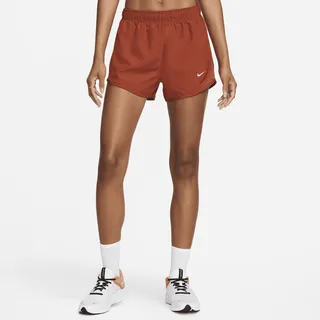 Nike Women's Tempo Brief-Lined Running Shorts in Red