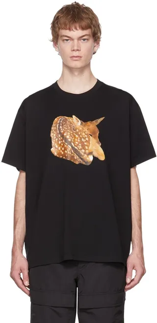 Burberry Black Jupe T-Shirt