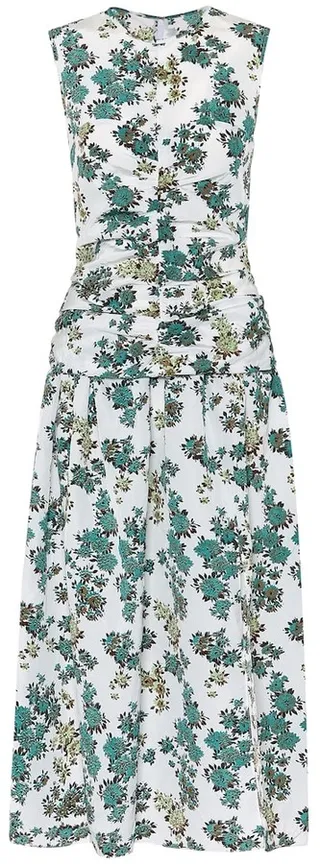 Floral midi dress