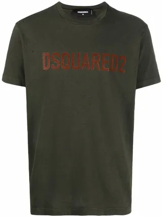 logo-print short-sleeve T-shirt