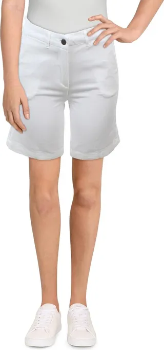 Womens Denim Chino Denim Shorts