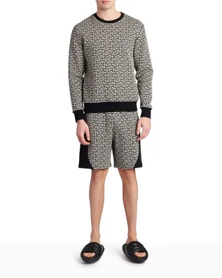 Men's Monogram Crew Sweatshirt