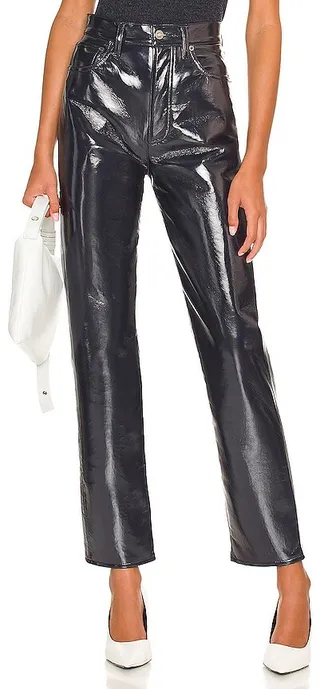 Recycled Leather 90's Pinch Waist