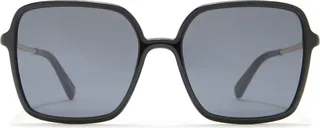 57mm Indio Oversize Square Sunglasses