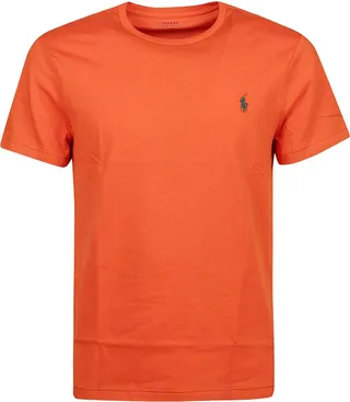Logo Embroidered Crewneck T-shirt