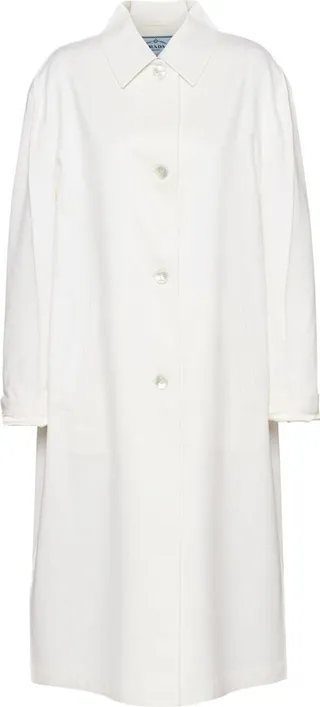 Single-Breasted Cashmere Coat
