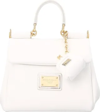Dolce & Gabbana Sicily Logo Patch Tote Bag