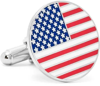 American Flag Cuff Links