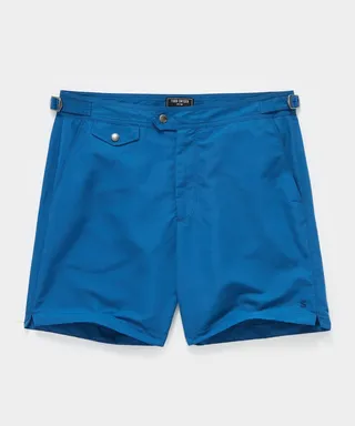 7" Riviera Swim Short in Cobalt