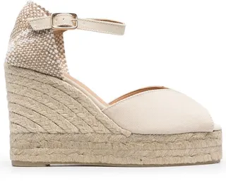 Carol canvas wedge espadrilles