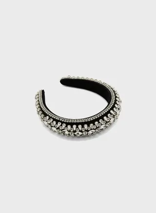 Rhinestone Embellished Headband