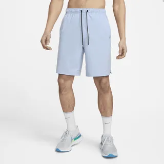 Nike Men's Unlimited Dri-FIT 9" Unlined Versatile Shorts in Blue