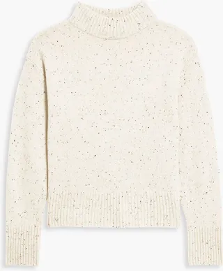Donegal cashmere turtleneck sweater